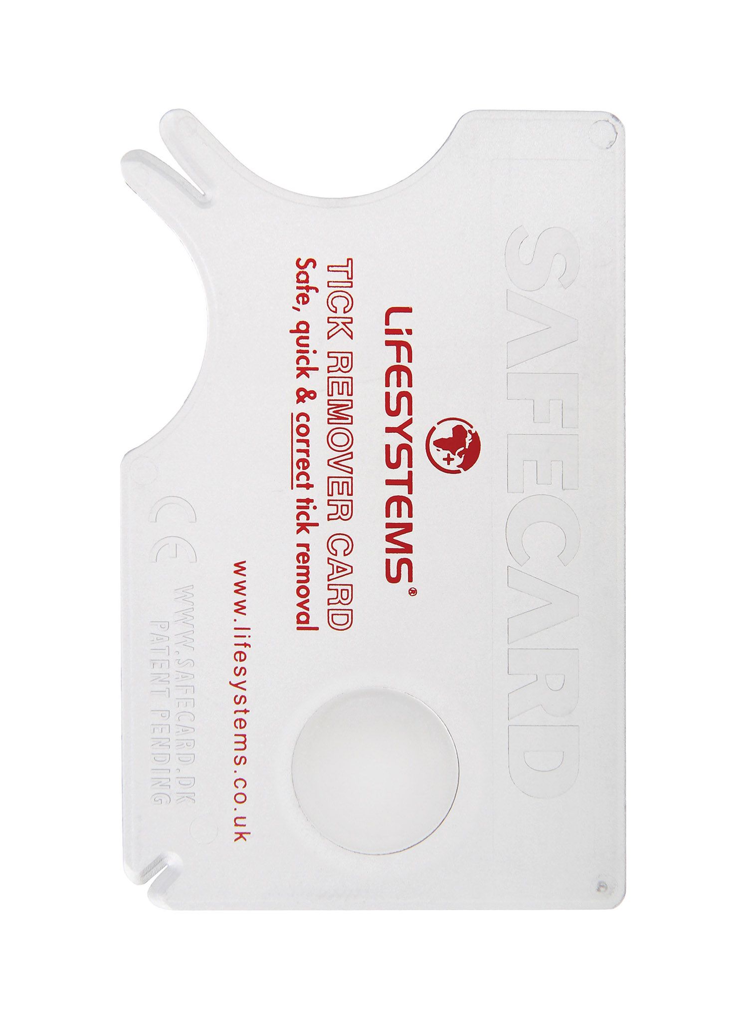 Уред за отстраняване на кърлежи Lifesystems Tick Remover Card