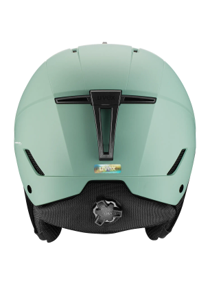 Скиорска каска Uvex Stance - oxid green matt