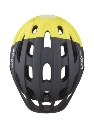 Велосипедна каска Cairn Fusion - mat black neon yellow