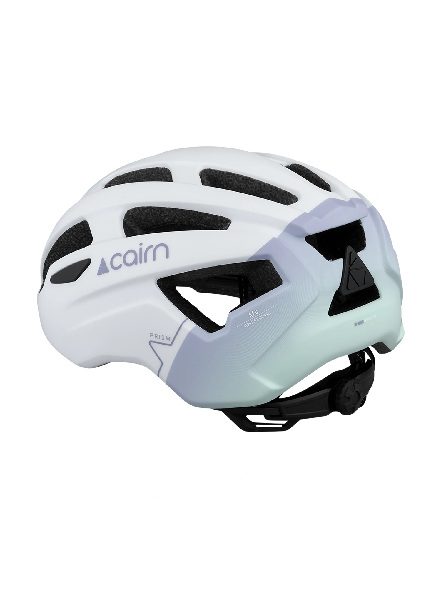 Велосипедна каска Cairn Prism II - mat white parme
