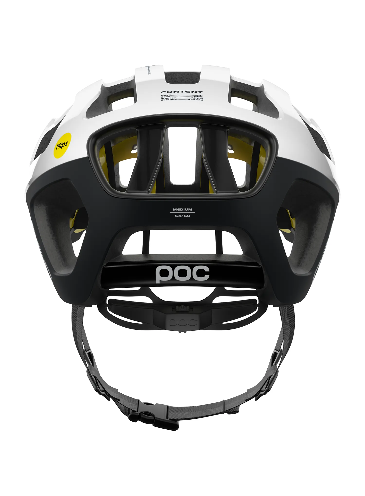 Велосипедна каска POC Octal Mips - hydrogen white
