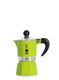Туристическа кафеварка Bialetti Rainbow 1TZ - green