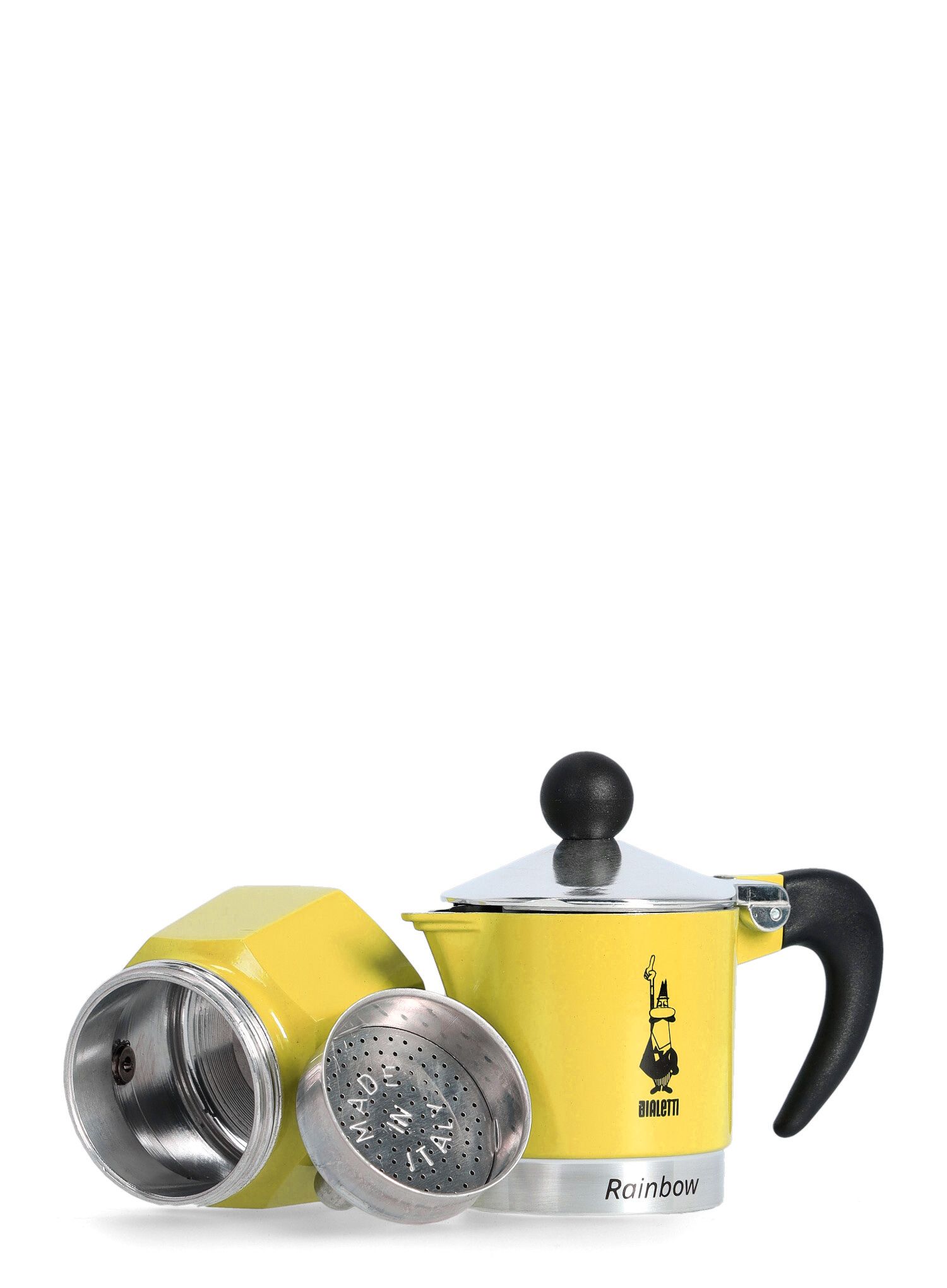 Туристическа кафеварка Bialetti Rainbow 1TZ - yellow