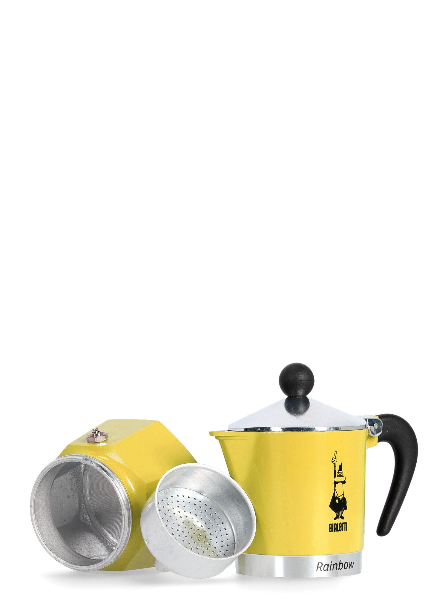 Туристическа кафеварка Bialetti Rainbow 3TZ - yellow