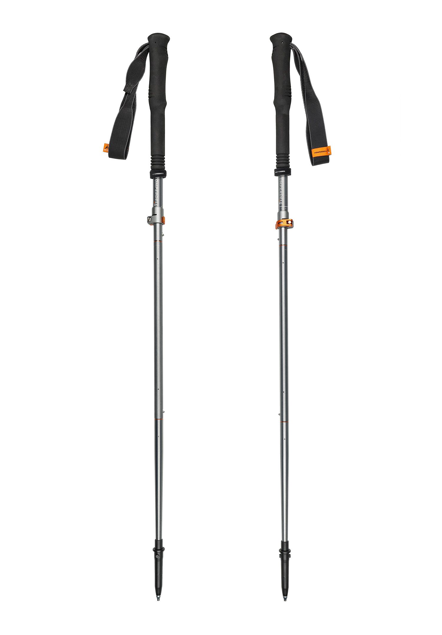 Щеки за бягане Komperdell FX Lite TI Vario Compact - silver/orange
