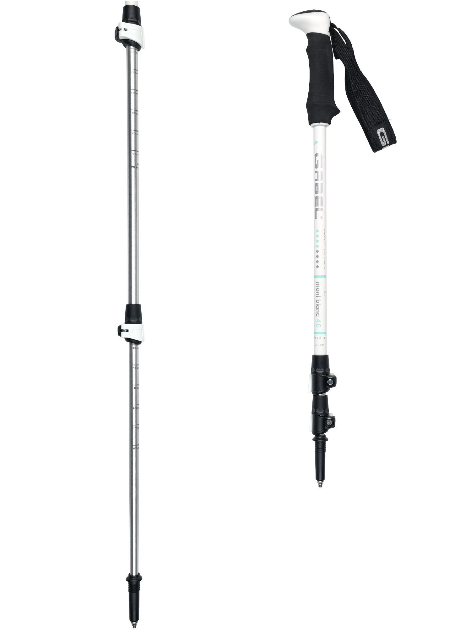 Туристически щеки Gabel Mont Blanc F.L. 4.0 - white