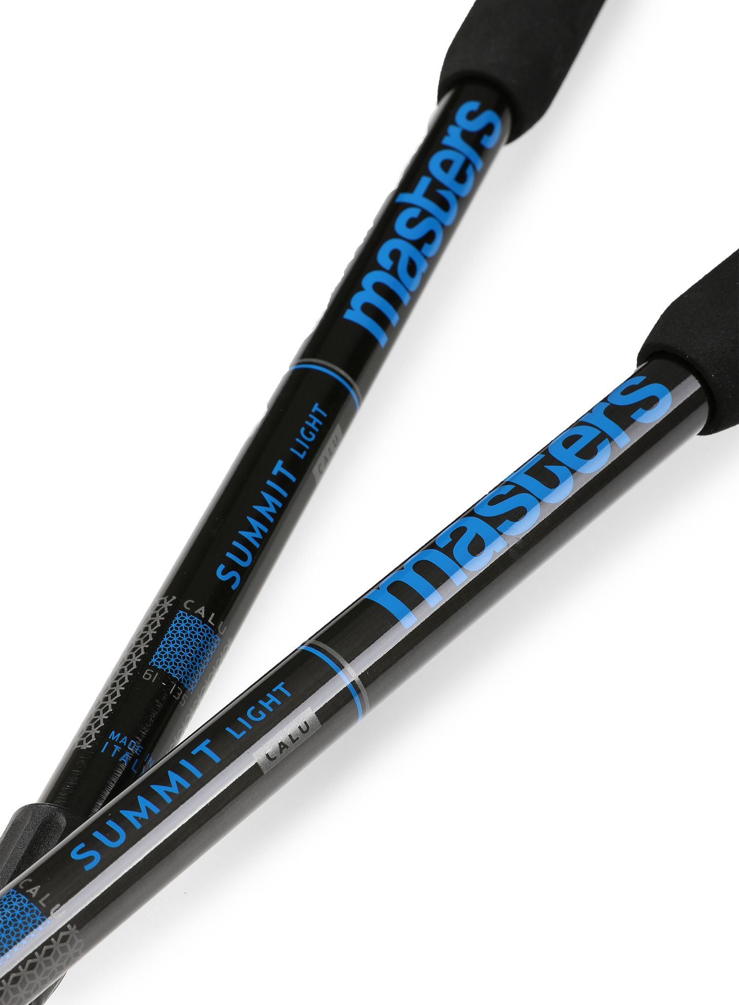 Туристически щеки Masters Trekking Pole Summit Light Calu - black/sky blue
