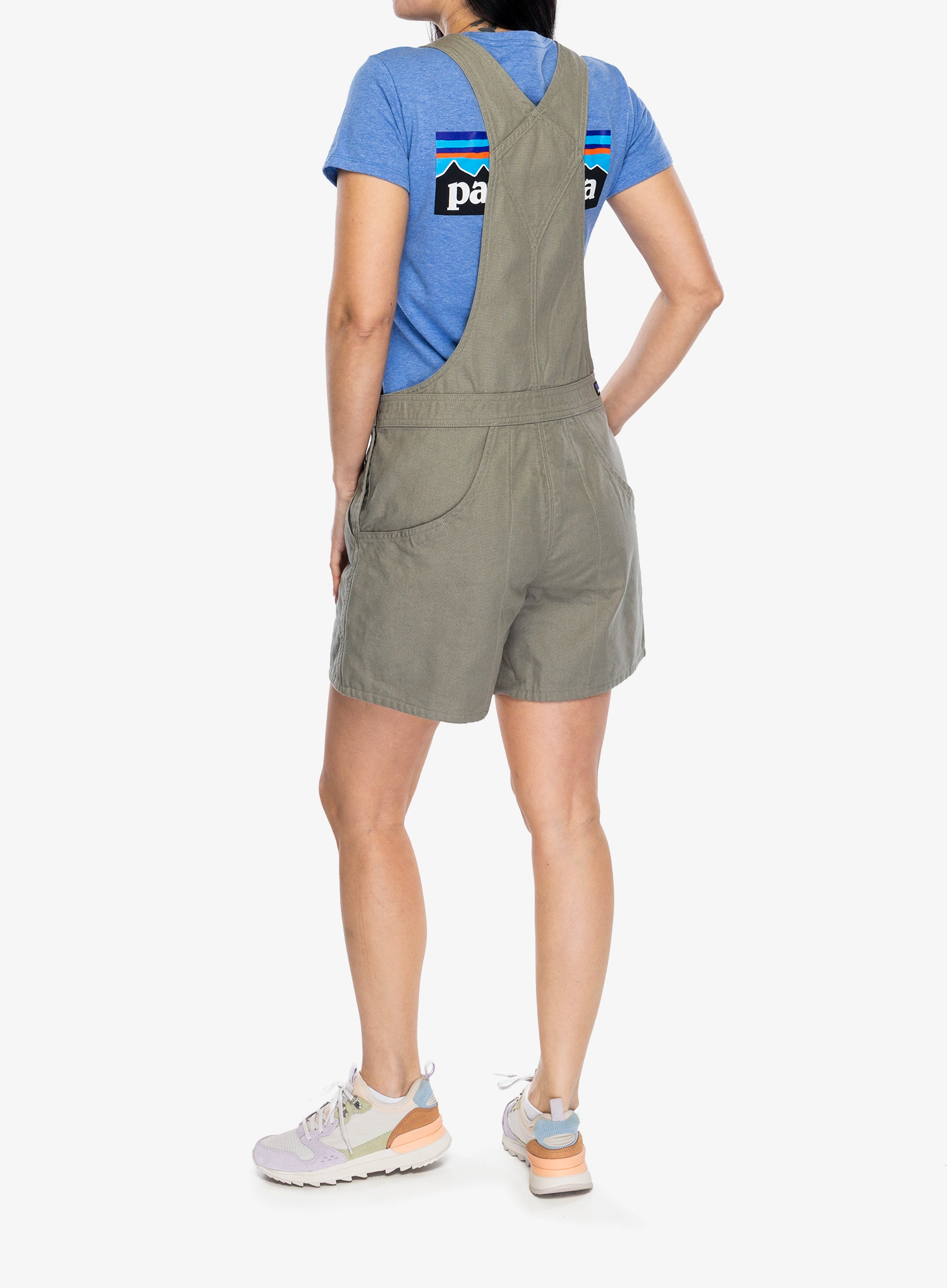 Дамски комбинезон Patagonia Stand Up Overalls - river rock green
