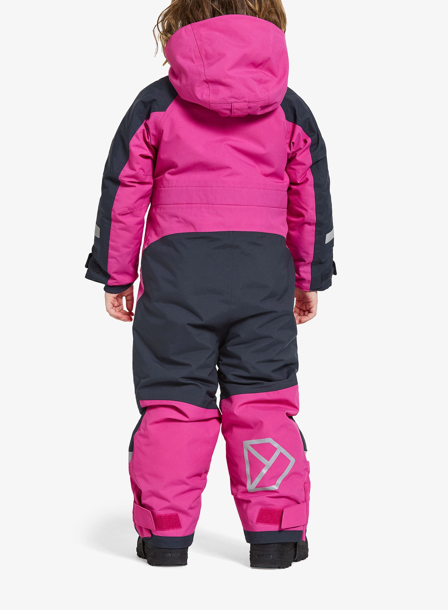 Гащеризони за момичета Didriksons Neptun Coverall 3 - plastic pink