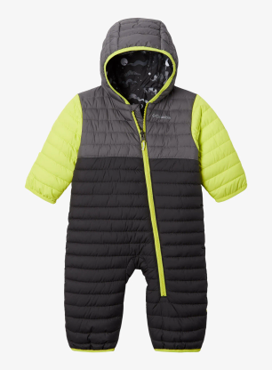 Детски гащеризон Columbia Powder Lite Reversible Bunting - shark/city grey/black hyper