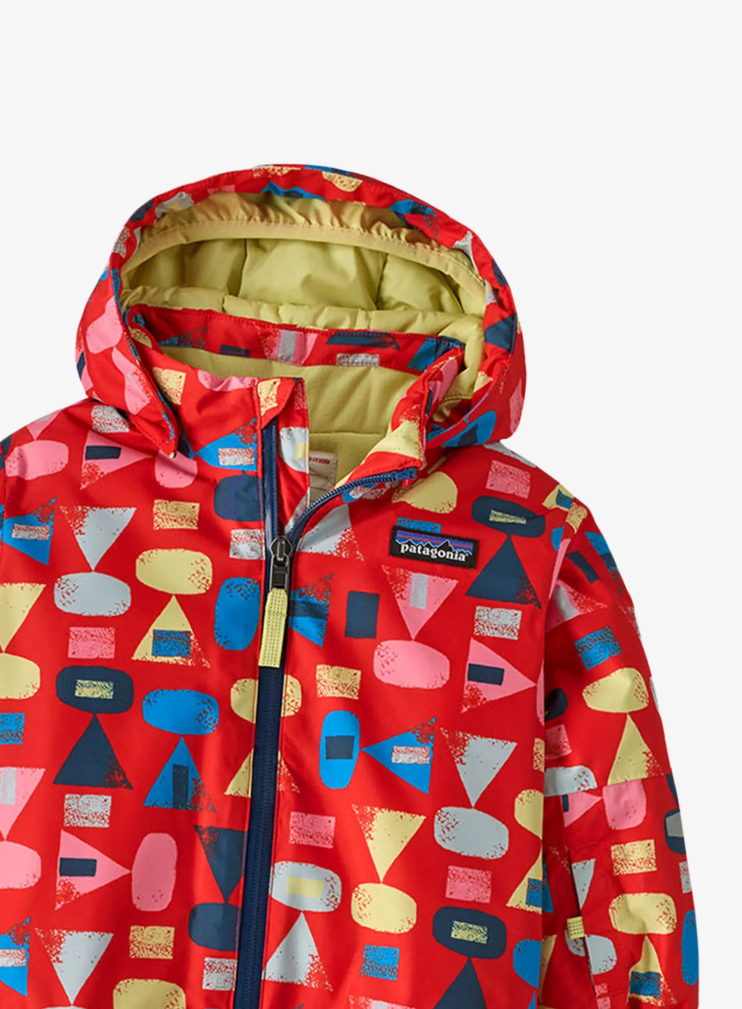 Детски гащеризон Patagonia Snow Pile One-Piece - forest being/sizzle red