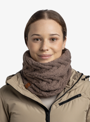 Бандана Buff Knitted&Fleece Neckwarmer Caryn - cobblestone