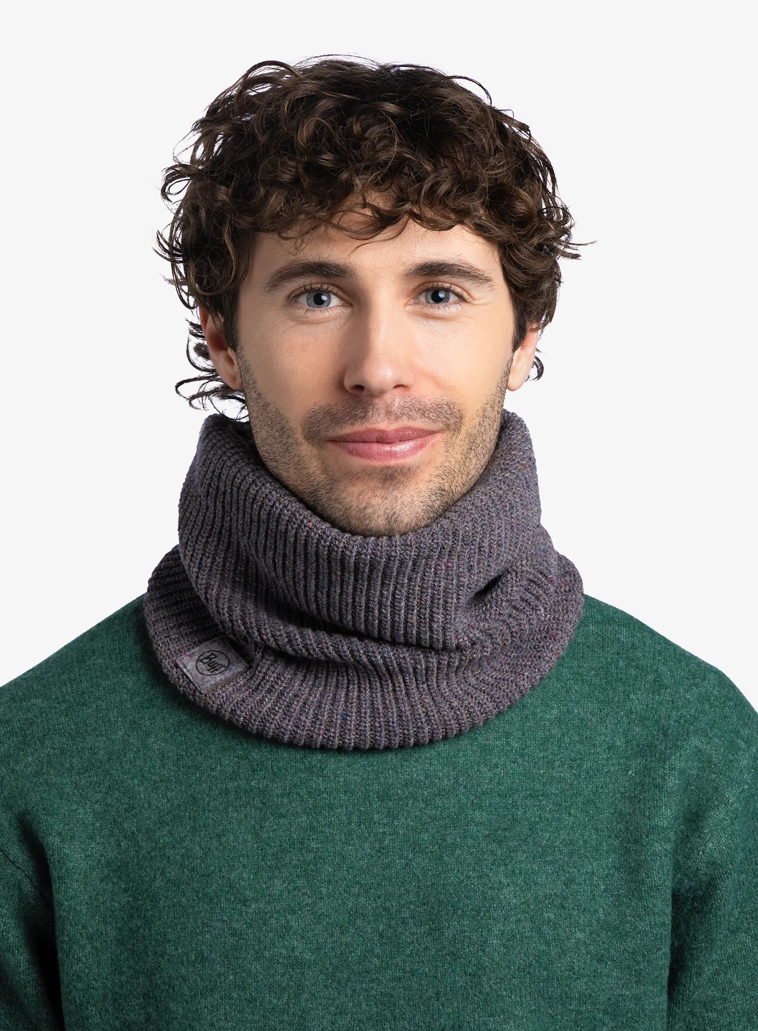 Бандана Buff Upcycled Merino Neckwarmer - thier grey heather