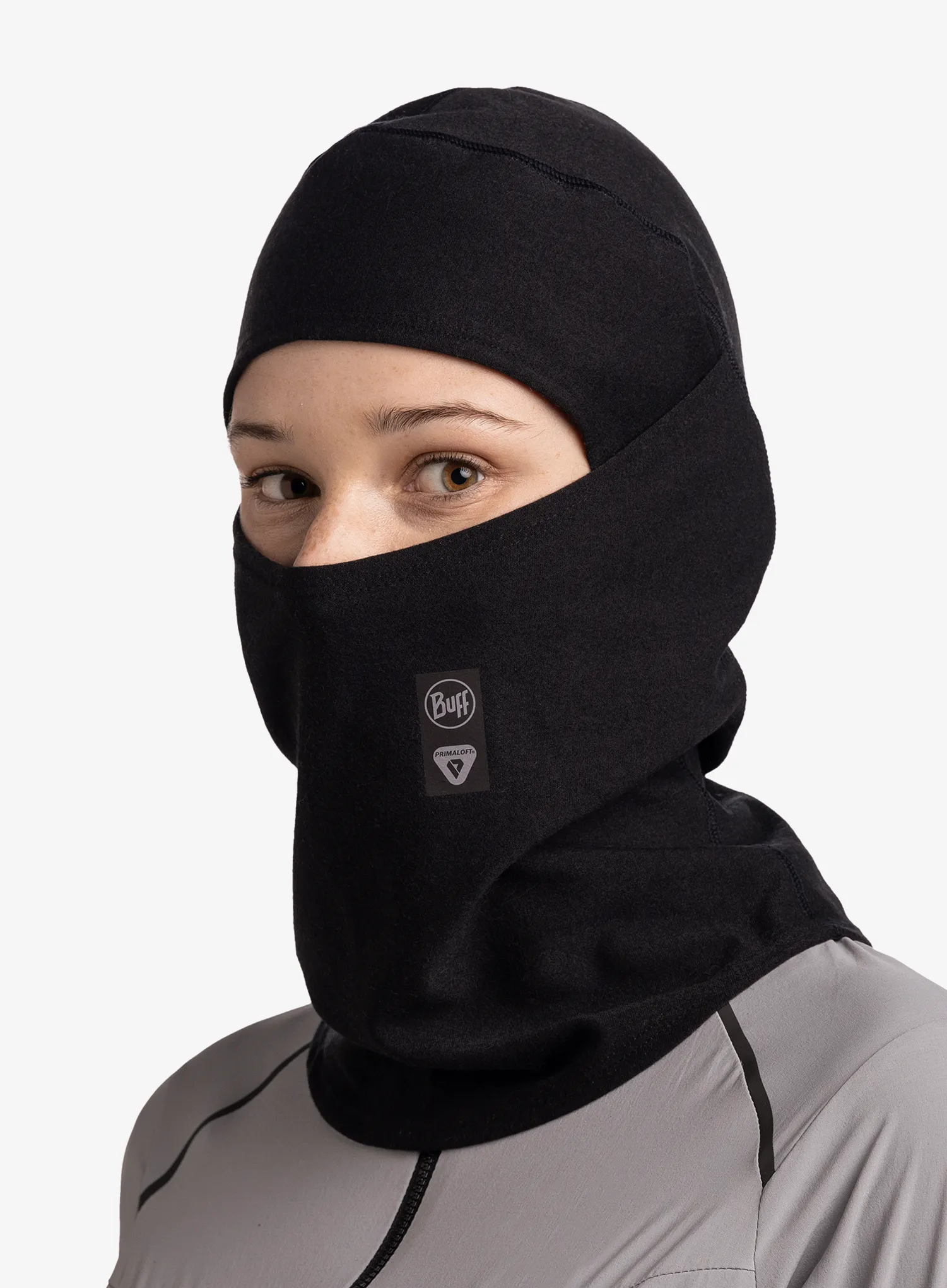 Маска за глава Buff Thermonet Hinged Balaclava - solid black