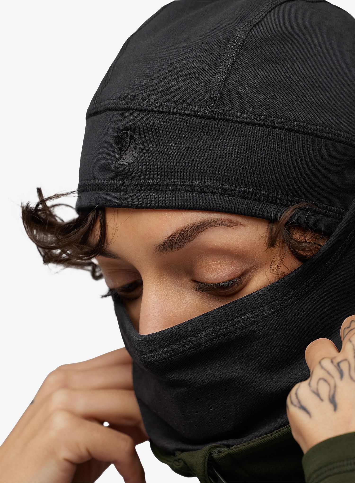 Маска за глава Fjallraven Keb Fleece Balaclava - black