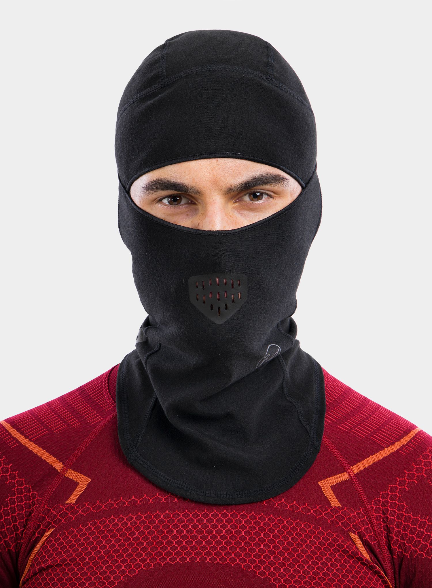 Маска за глава Buff Thermonet Balaclava - solid black