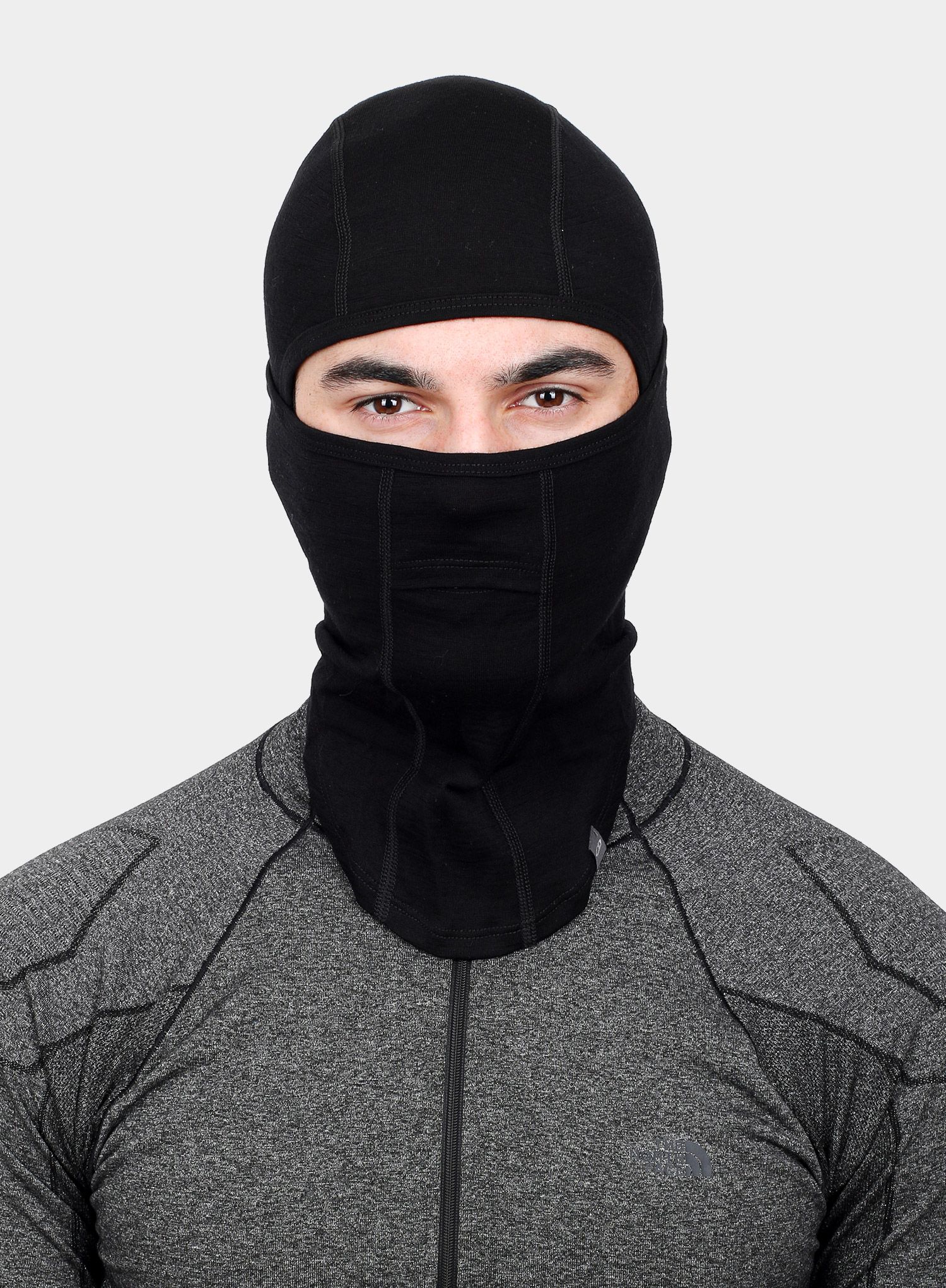 Маска за глава Icebreaker Merino 200 Oasis Balaclava - black