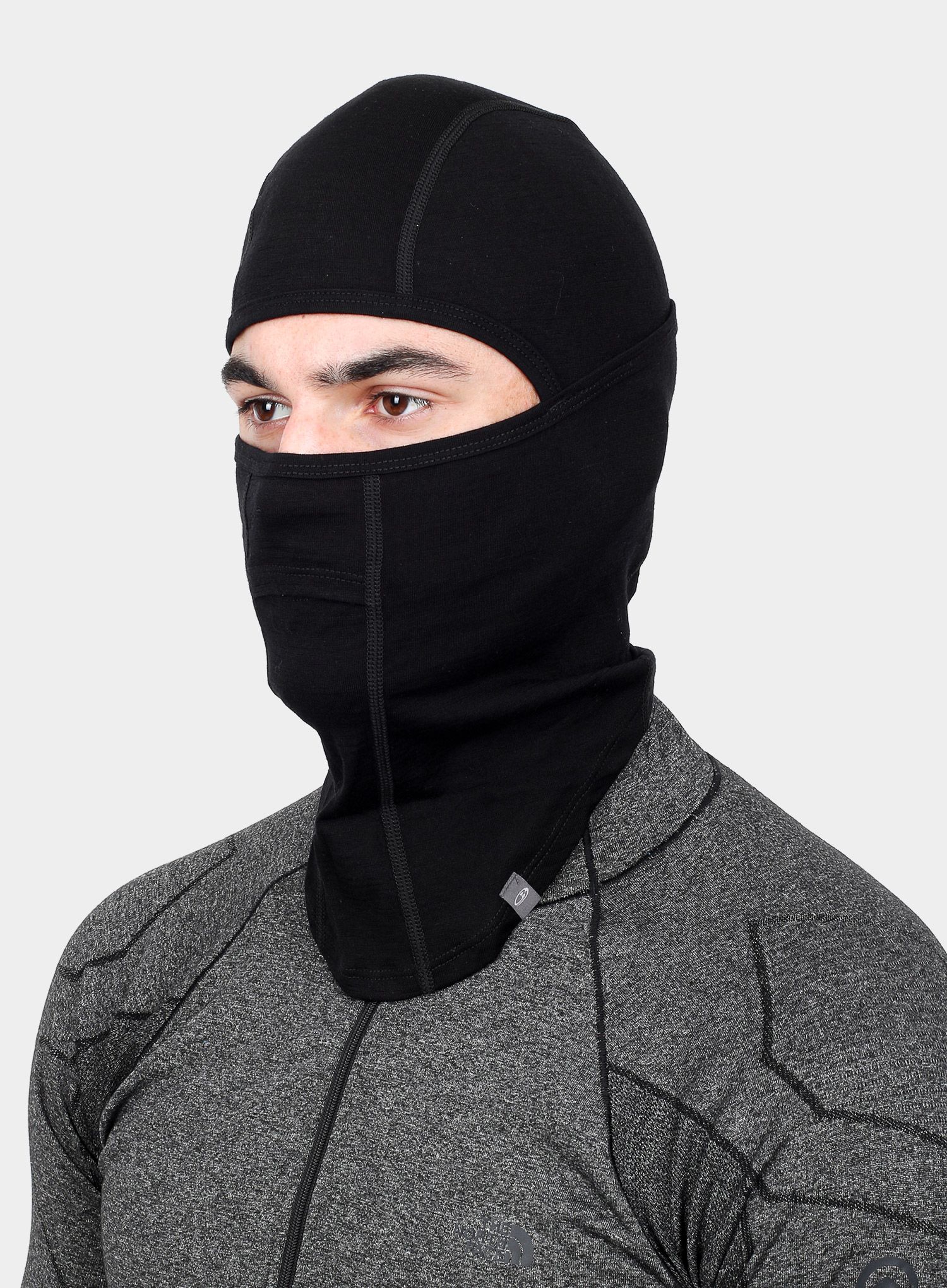 Маска за глава Icebreaker Merino 200 Oasis Balaclava - black