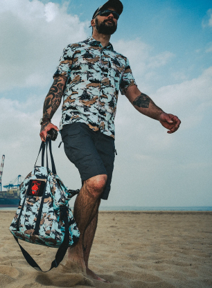 Риза Helikon-Tex Tactical Hawaiian Short Sleeve - pacific