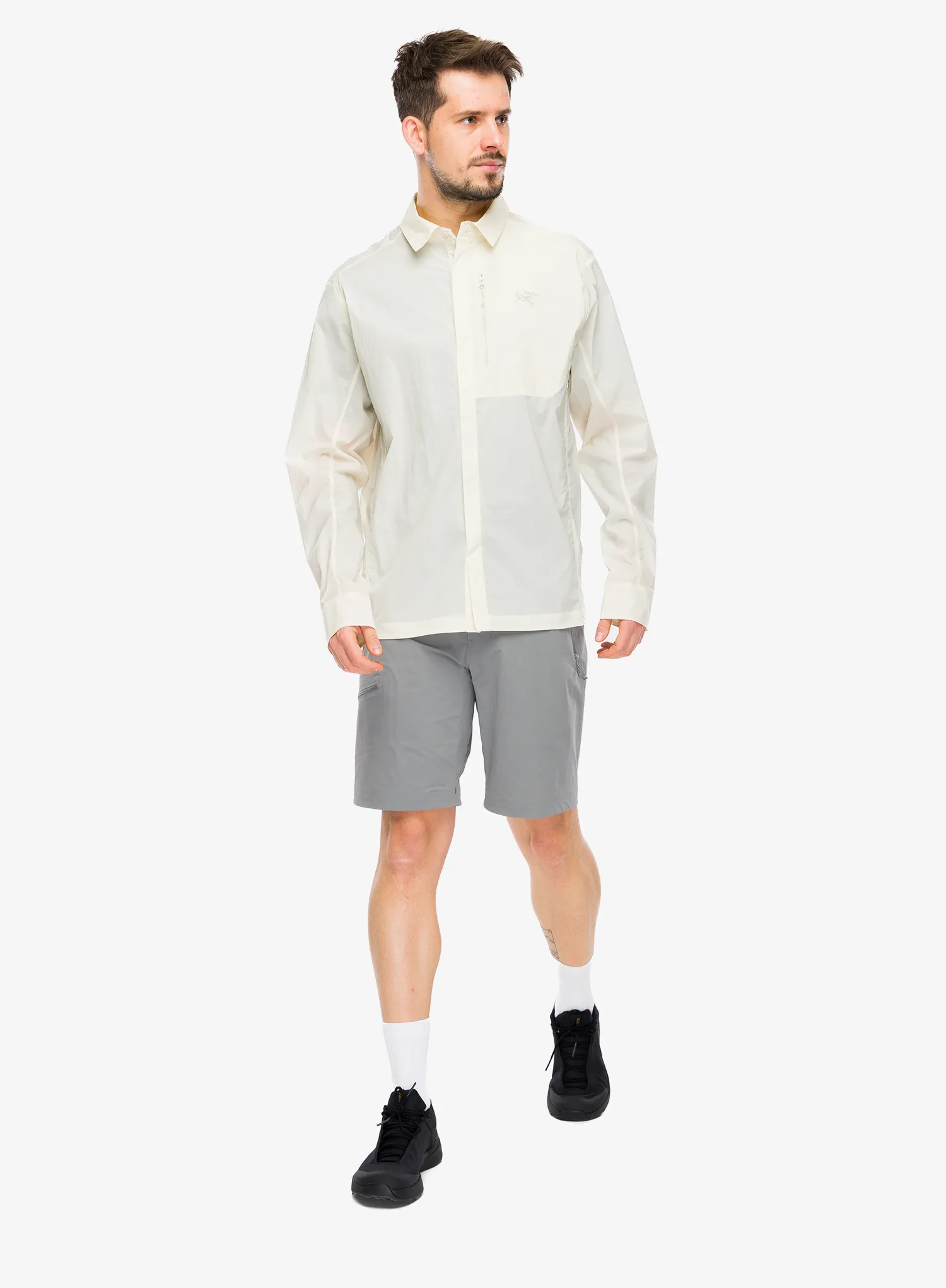 Риза Arcteryx Ossa Overshirt - sea salt