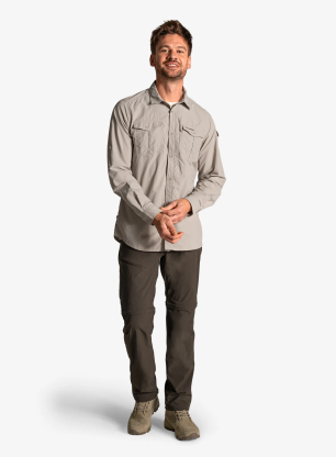 Риза Craghoppers NosiLife Adventure LS Shirt III - parchment