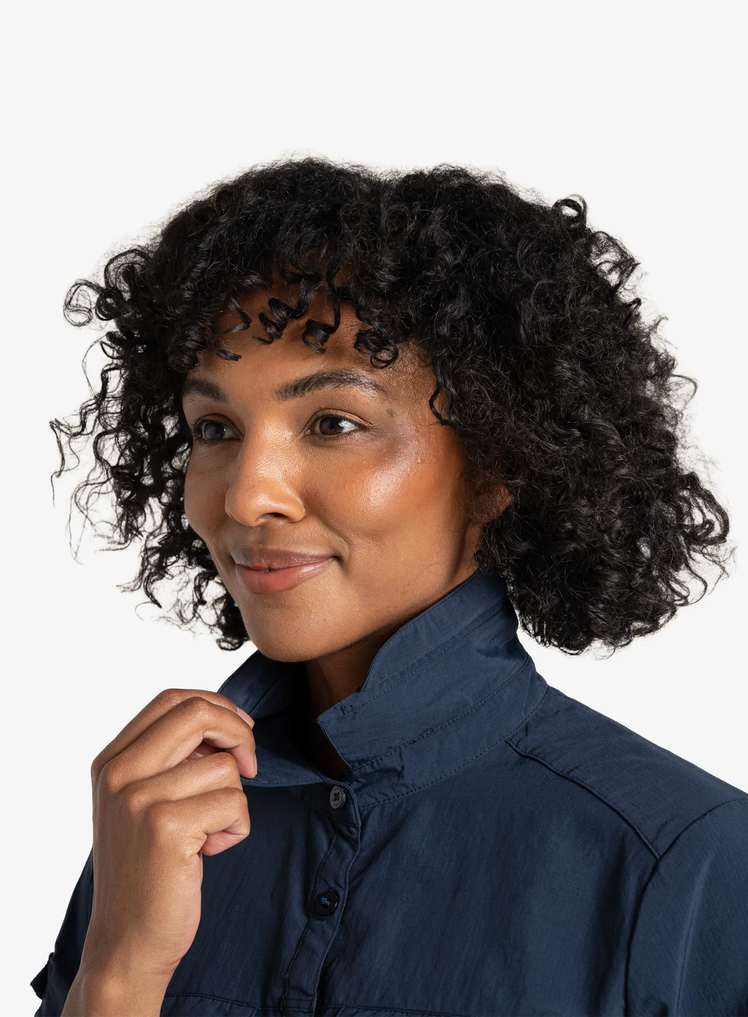 Дамска риза за пътуване Craghoppers NosiLife Adventure LS Shirt III - blue navy
