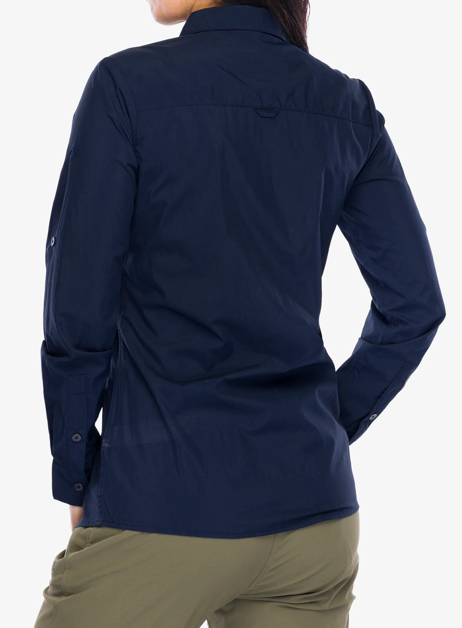Дамска риза за пътуване Craghoppers NosiLife Freeda Long Sleeved Shirt - blue navy