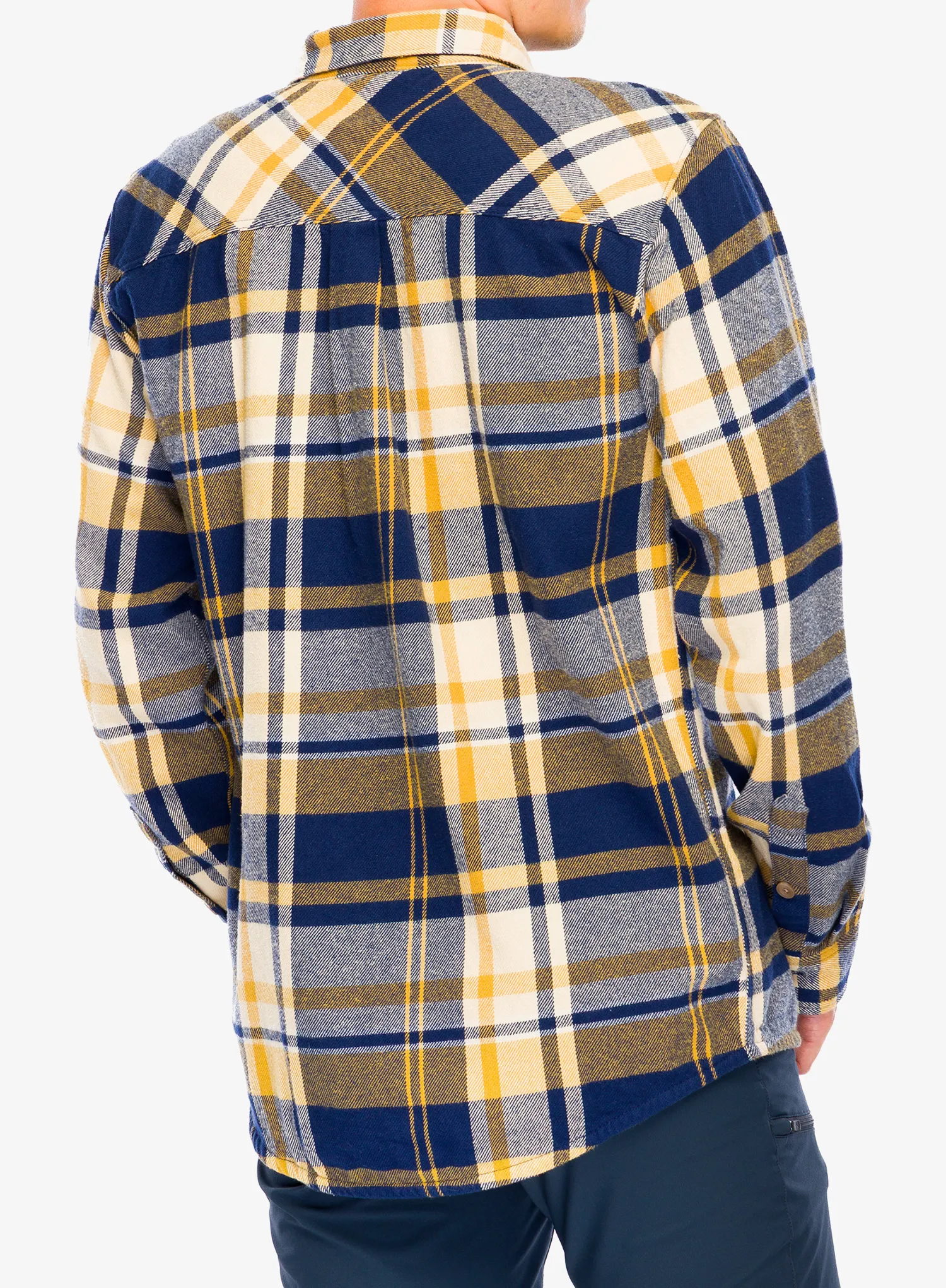Туристическа риза Black Diamond Project Flannel - indigo/gold plaid