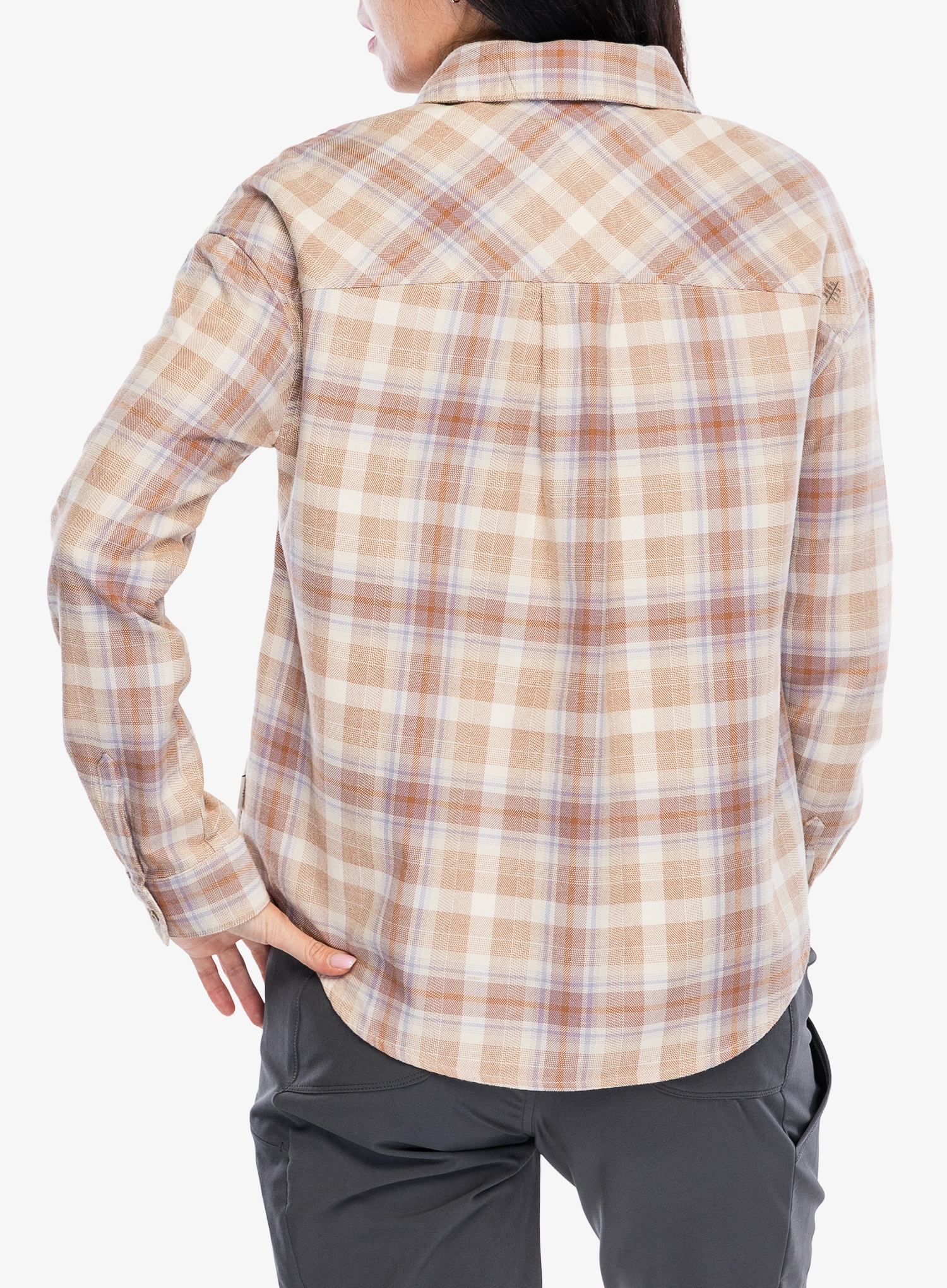 Дамска туристическа риза Royal Robbins Lieback Overshirt - chalk dipsea pld