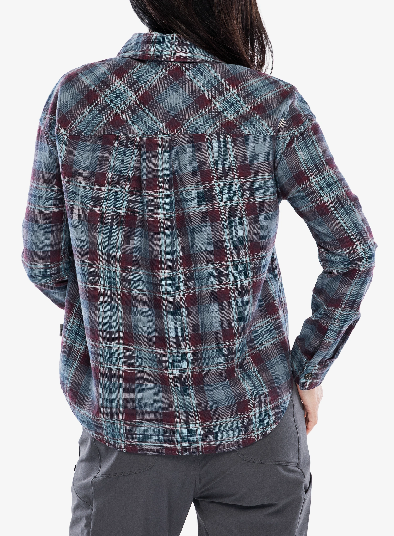 Дамска туристическа риза Royal Robbins Lieback Overshirt - deep blue dipsea pld