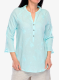 Дамска туристическа риза Royal Robbins Oasis Tunic II 3/4 Sleeve - pacific blue