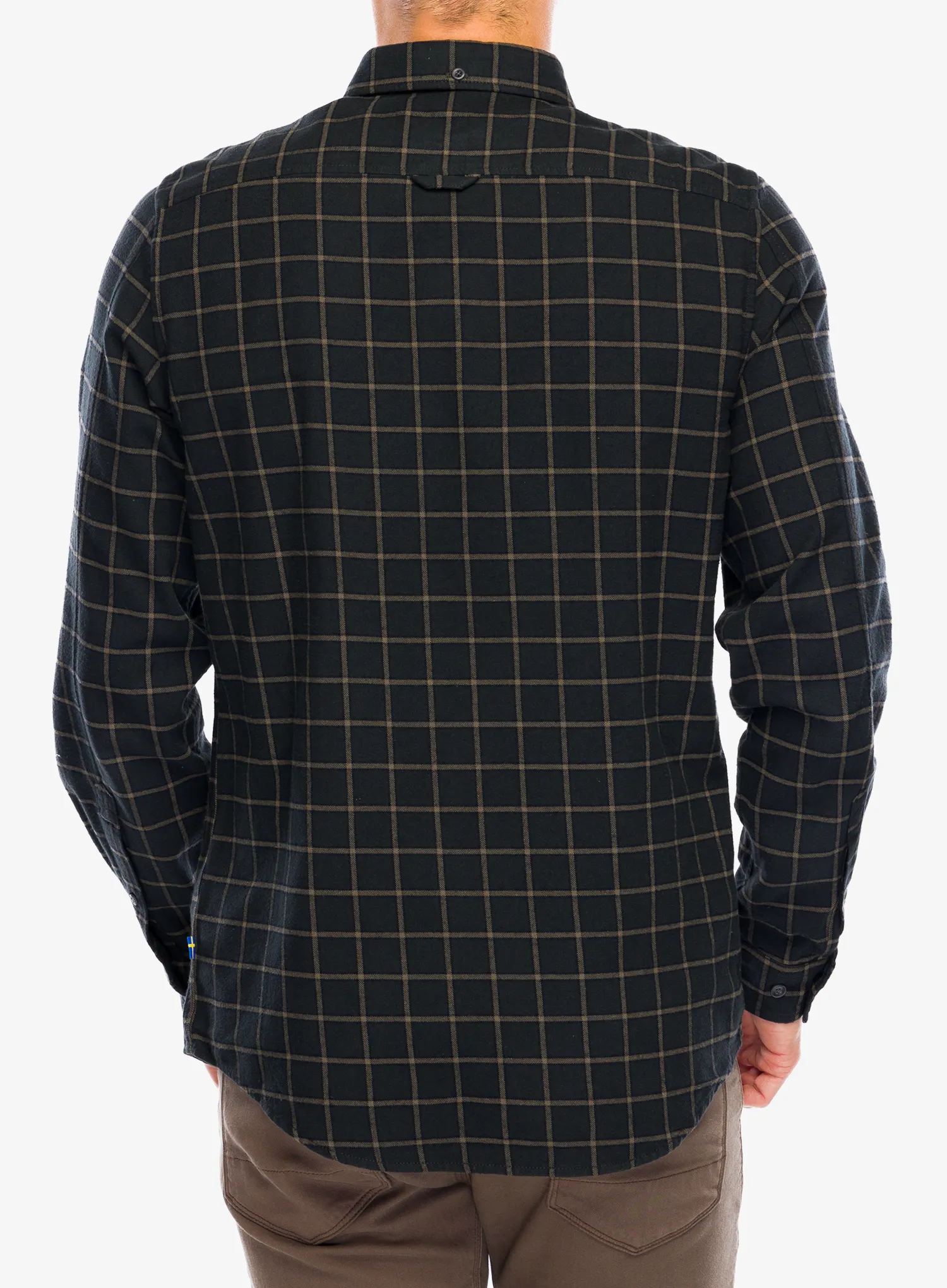 Туристическа риза Fjallraven Ovik Flannel Shirt - dark grey