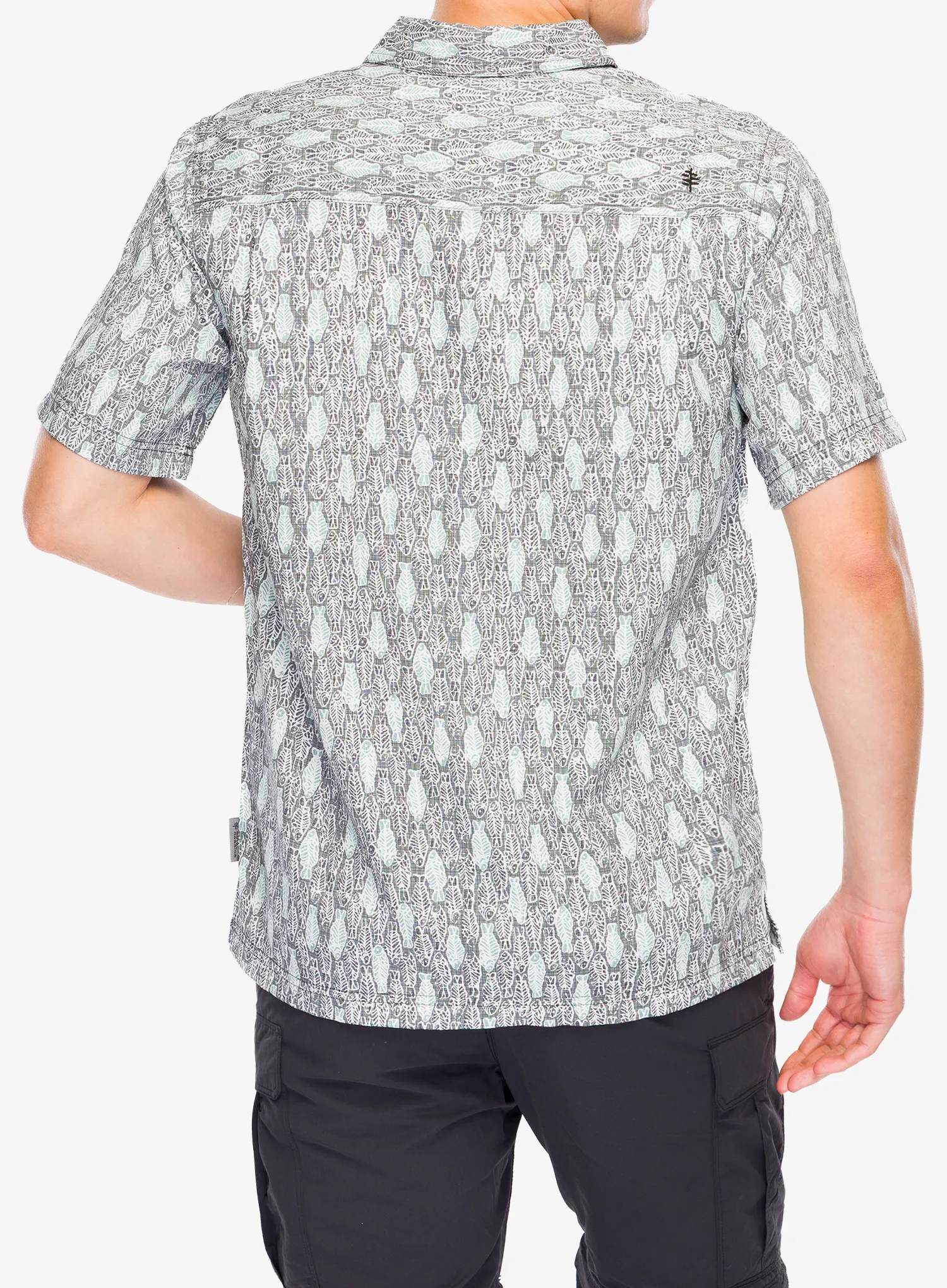 Туристическа риза Royal Robbins Camino Pucker S/S - everglade fish pt