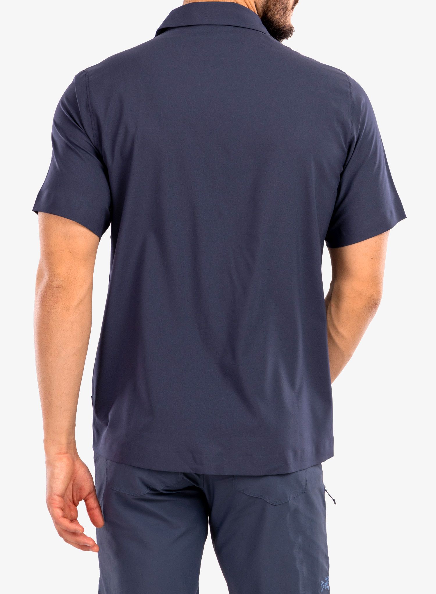 Туристическа риза Arcteryx Skyline S/S Shirt - black sapphire