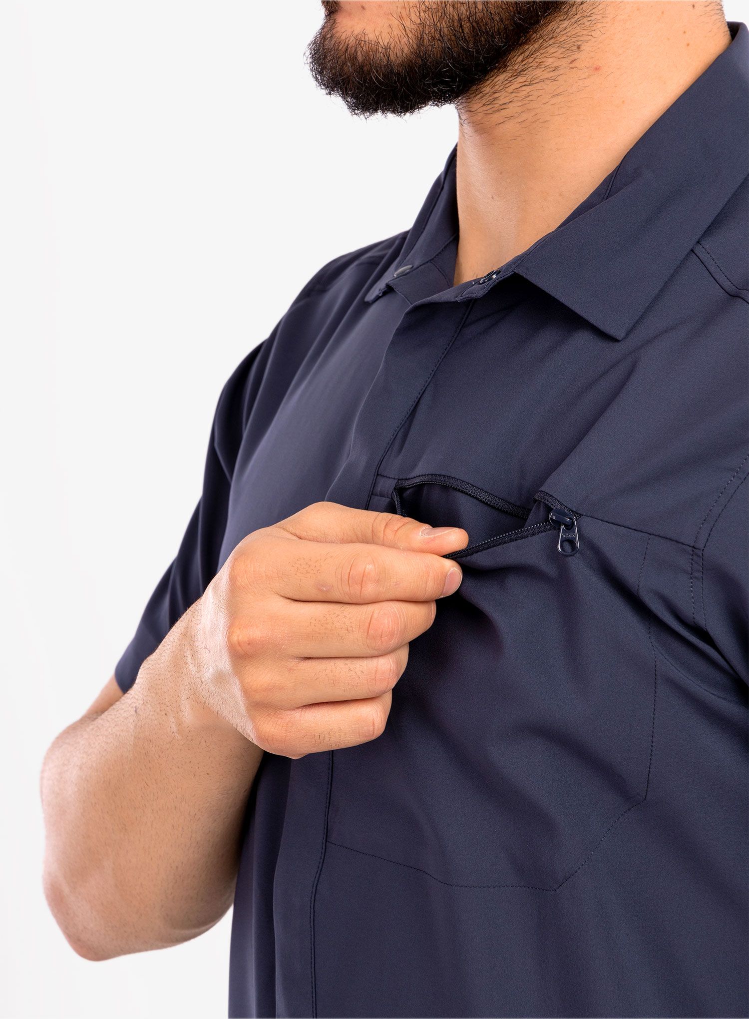 Туристическа риза Arcteryx Skyline S/S Shirt - black sapphire