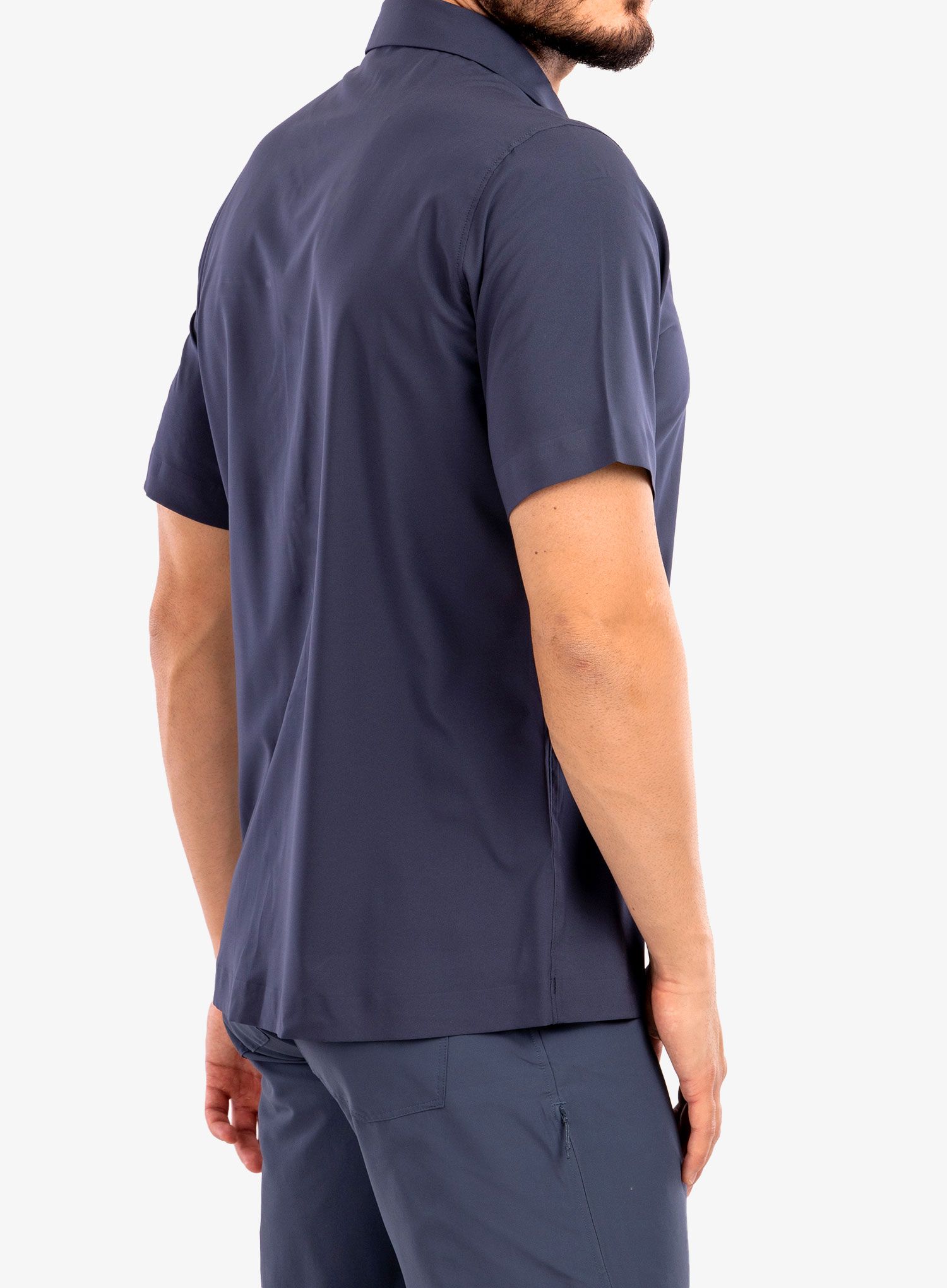 Туристическа риза Arcteryx Skyline S/S Shirt - black sapphire