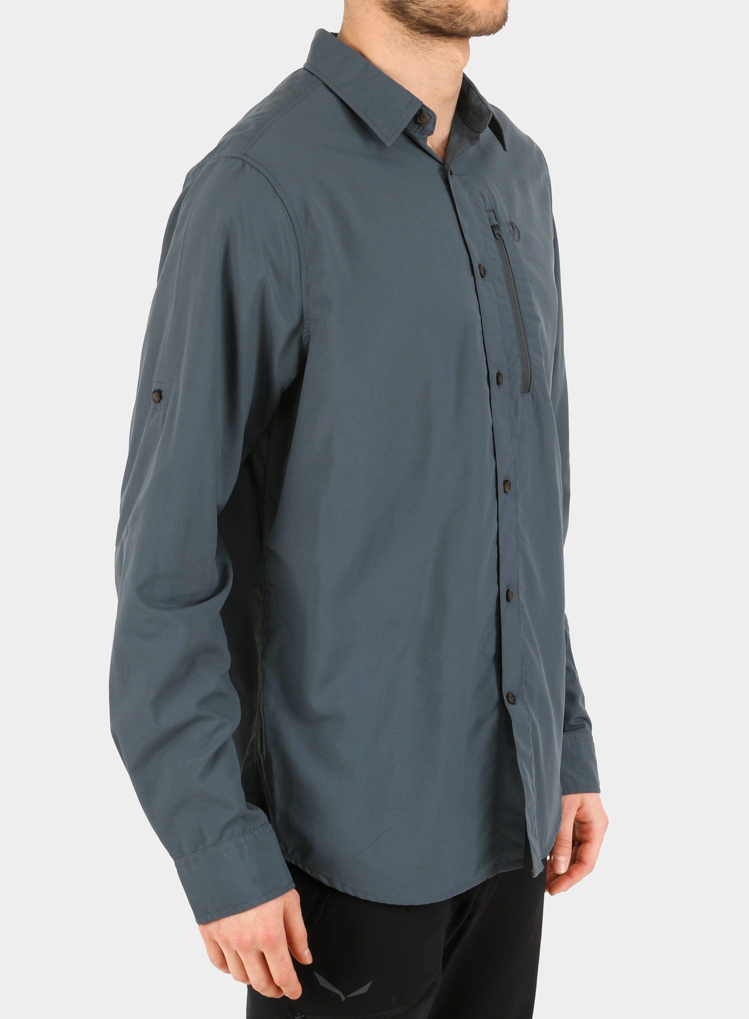 Туристическа риза Fjallraven Abisko Hike Shirt L/S - dusk