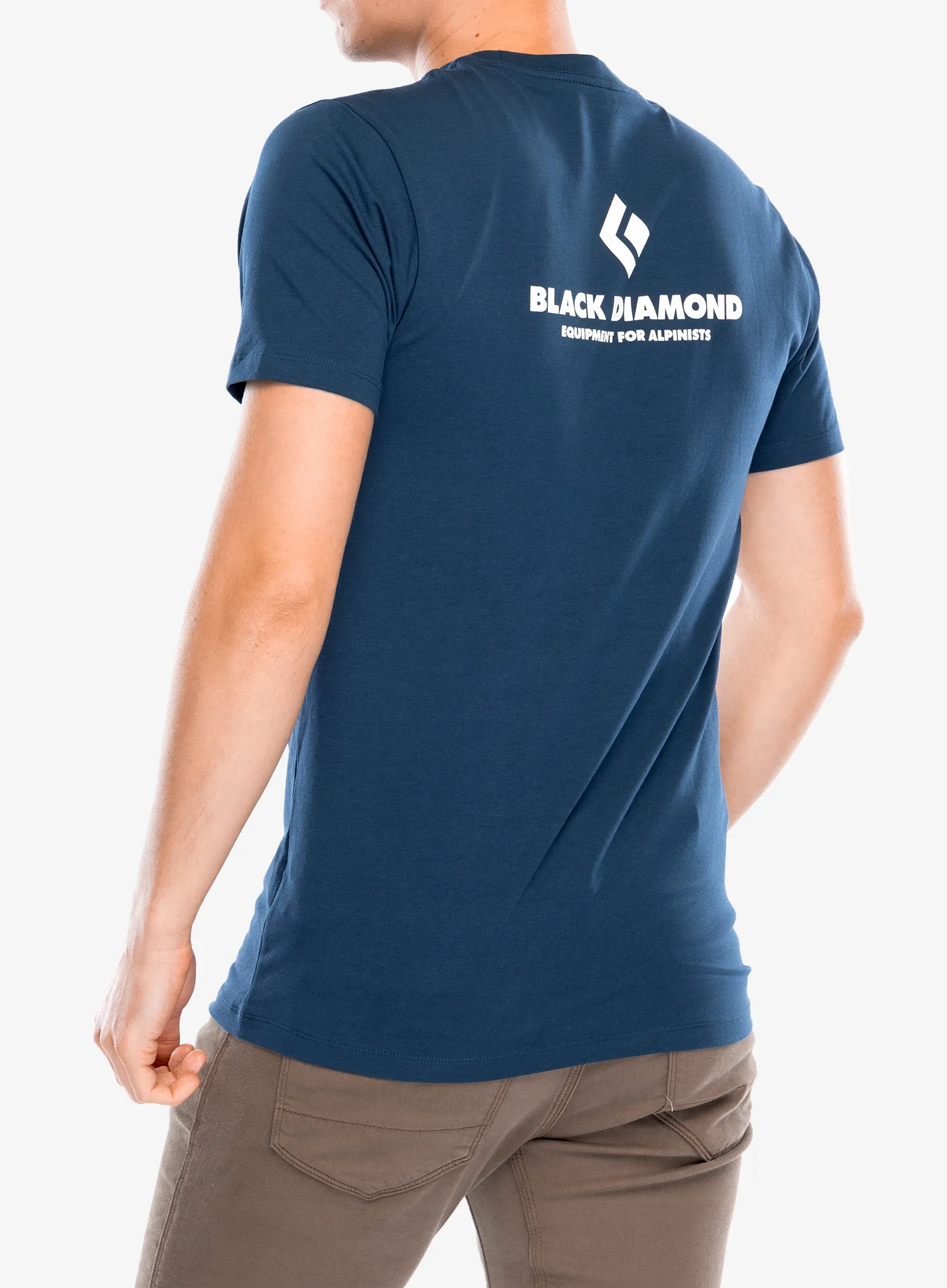 Памучна тениска Black Diamond Equipment For Alpinist Tee - indigo