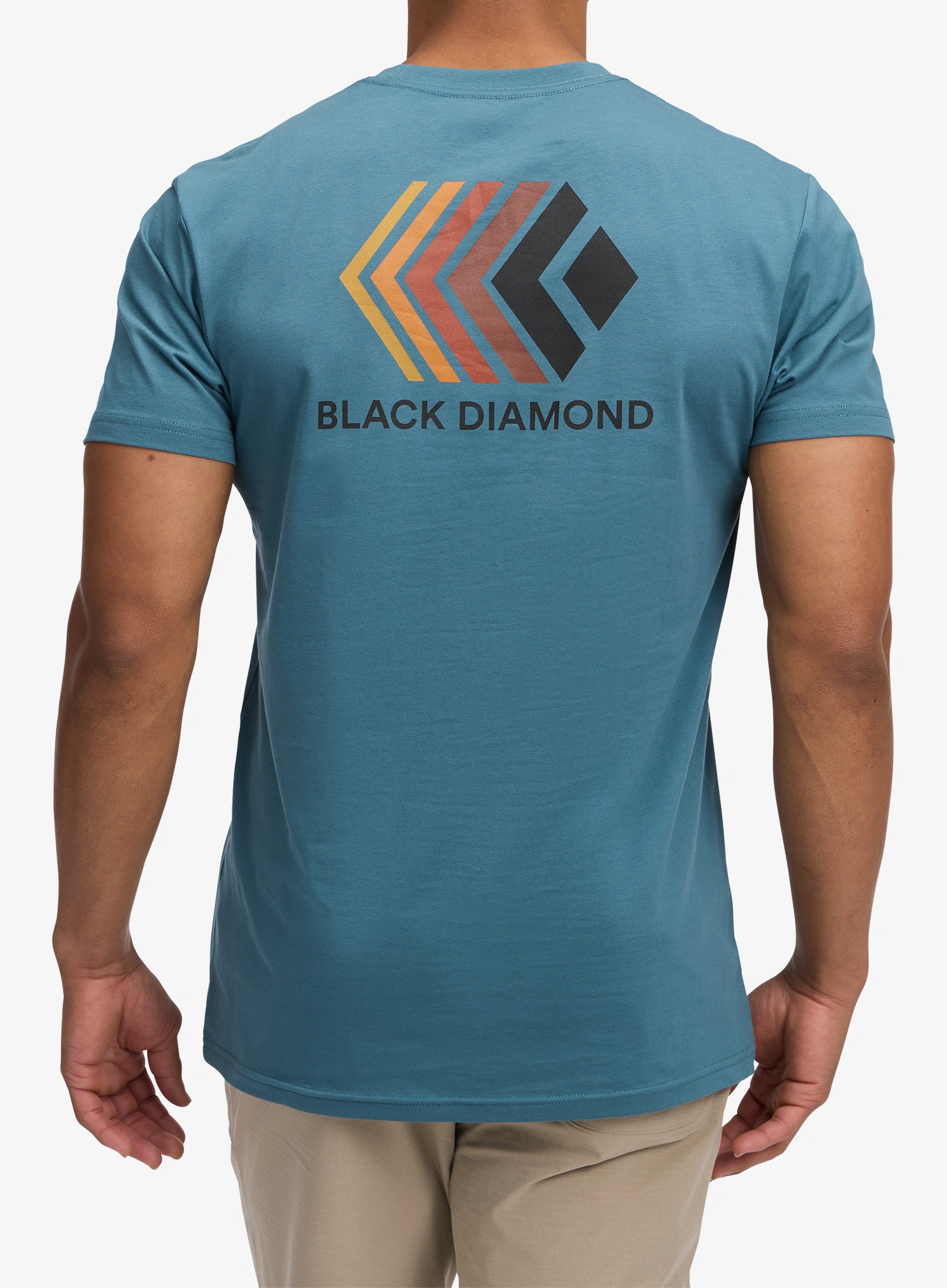 Памучна тениска Black Diamond Faded SS Tee - creek blue
