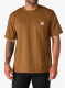 Памучна тениска Carhartt Dearborn Relaxed Pocket T-Shirt - carhartt brown