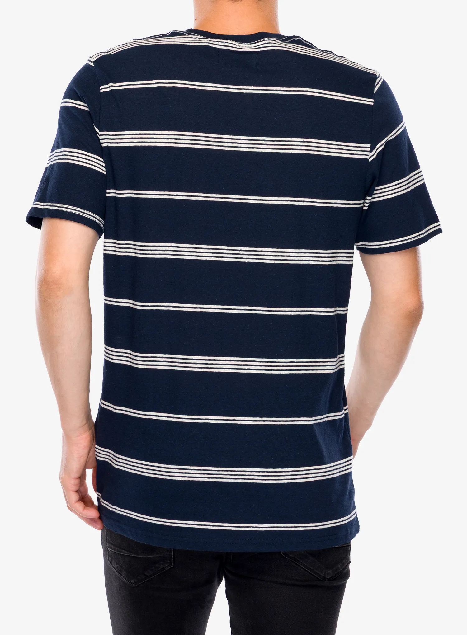 Памучна тениска Craghoppers Buffon Short Sleeved T-Shirt - blue navy stripe