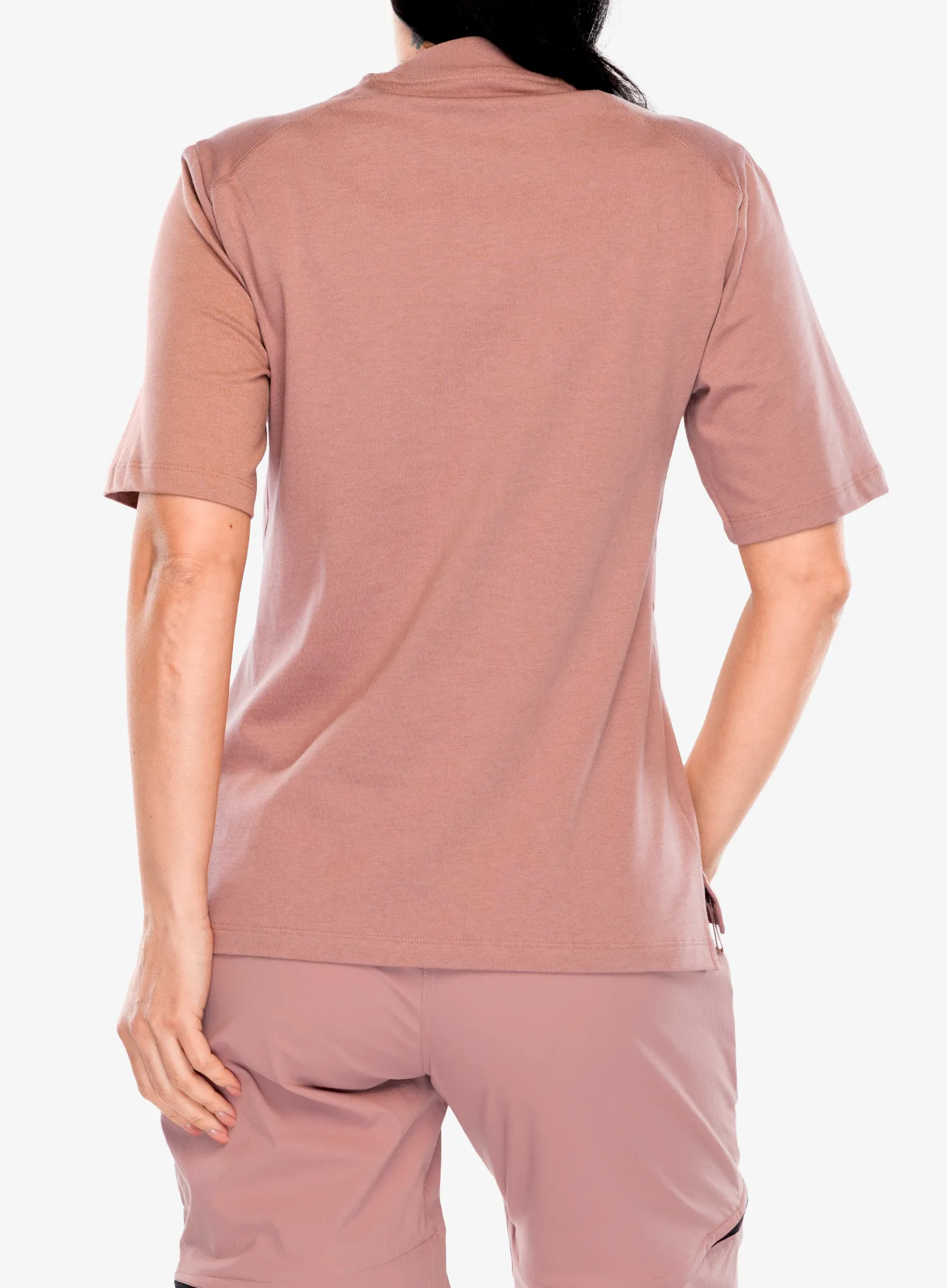 Дамска памучна тениска adidas TERREX Xploric Logo Short Sleeve - warm clay