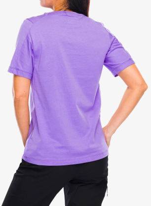Дамска памучна тениска Arcteryx Kragg SL Cotton Emblem Crew SS - aster