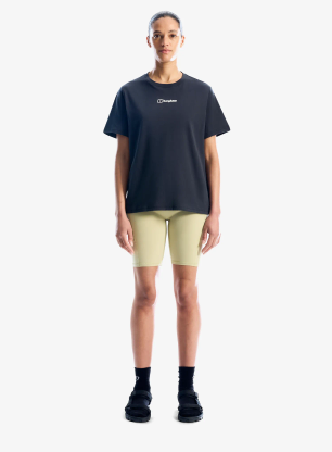Дамска памучна тениска Berghaus Nature Essential Tee Af - jet black