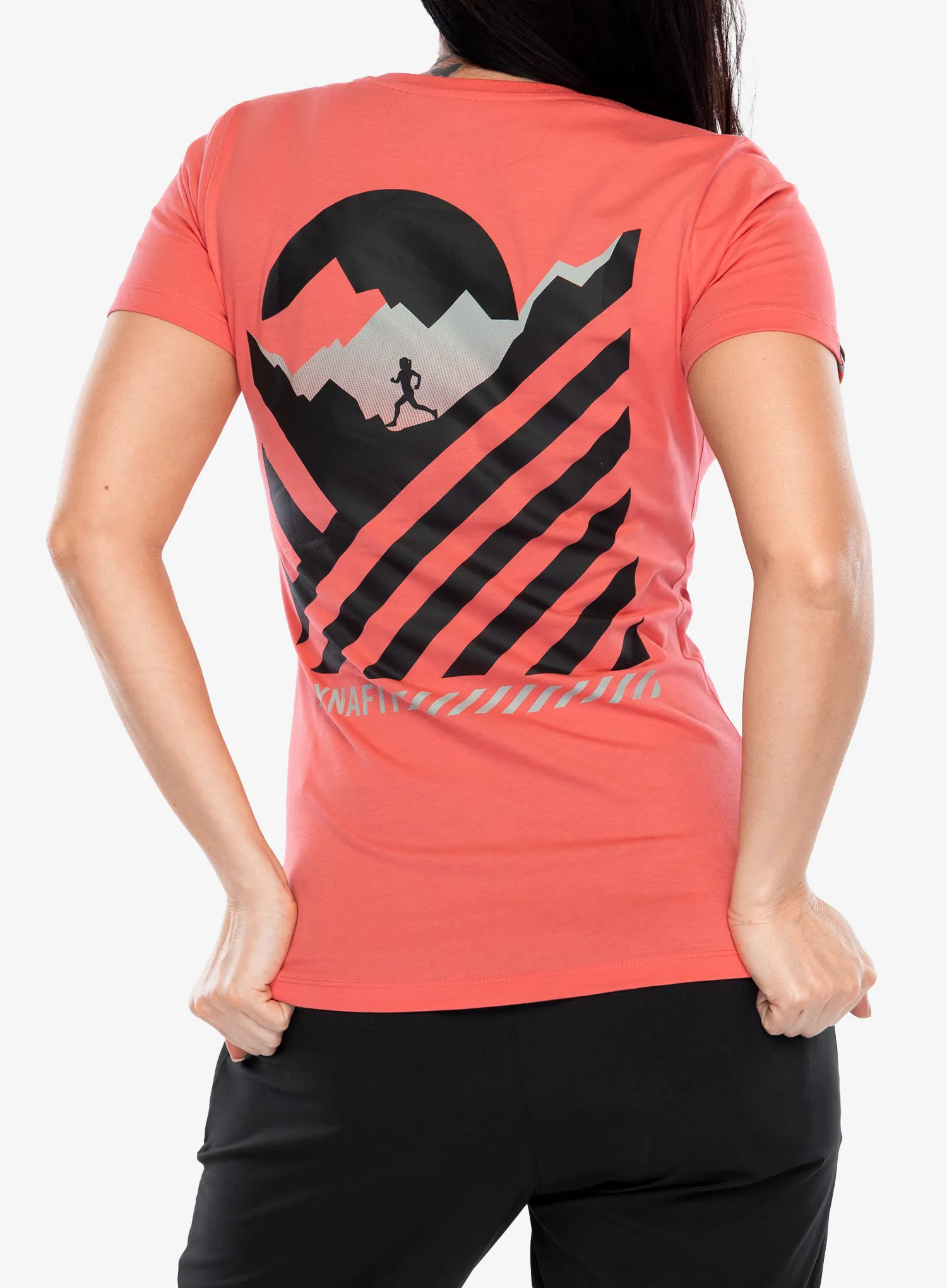 Дамска памучна тениска Dynafit 24/7 Graphic T-Shirt - cabana/striped elevation