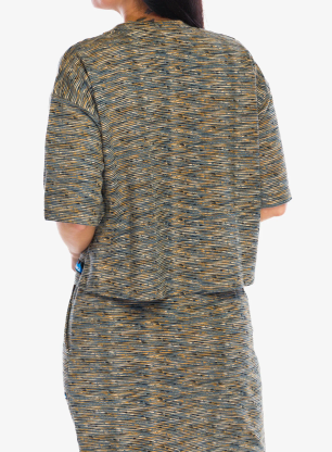 Дамска памучна тениска Kavu Live Free - layer line up