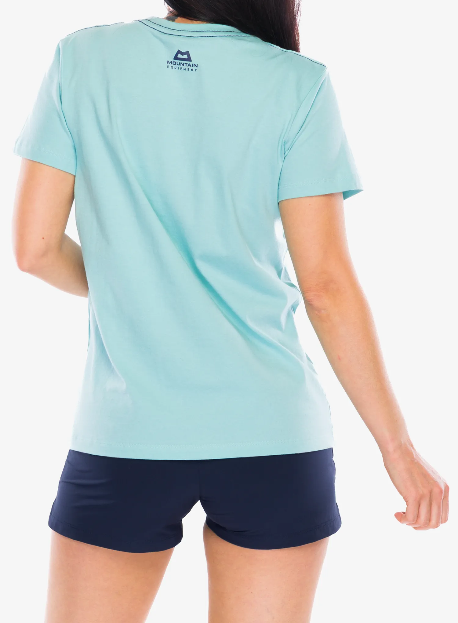 Дамска памучна тениска Mountain Equipment Alpenglow Tee - aqua