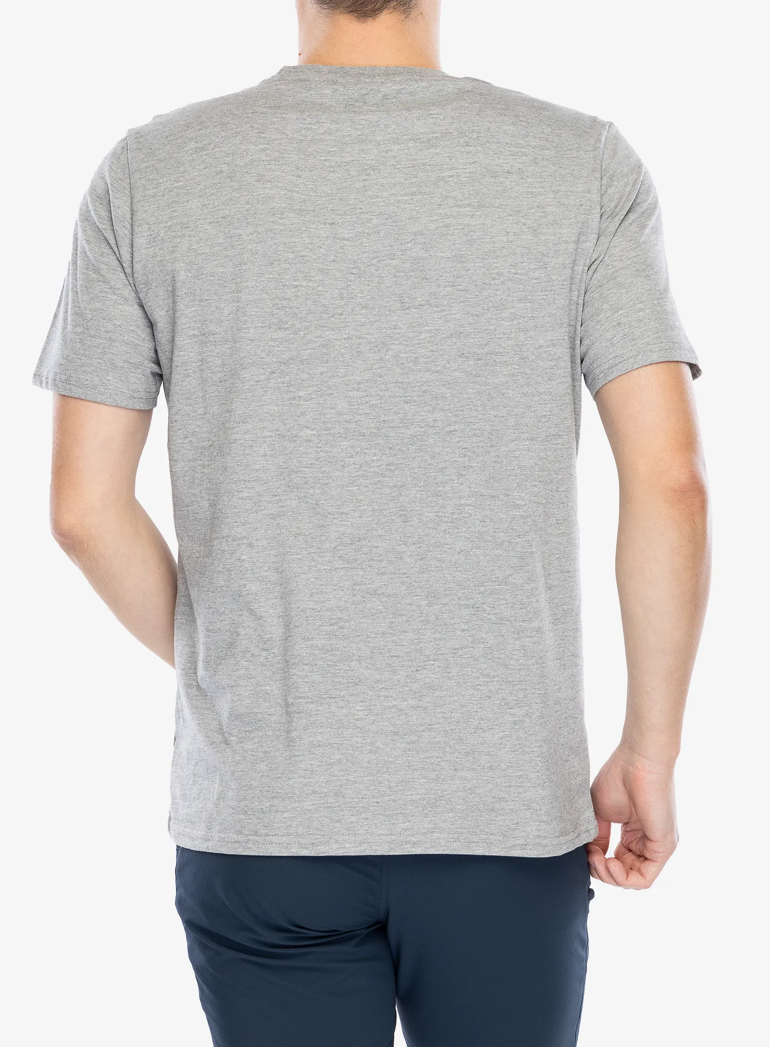 Памучна тениска Didriksons Harald T-Shirt 3 - grey melange