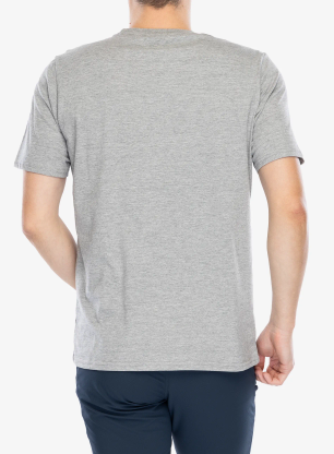 Памучна тениска Didriksons Harald T-Shirt 3 - grey melange