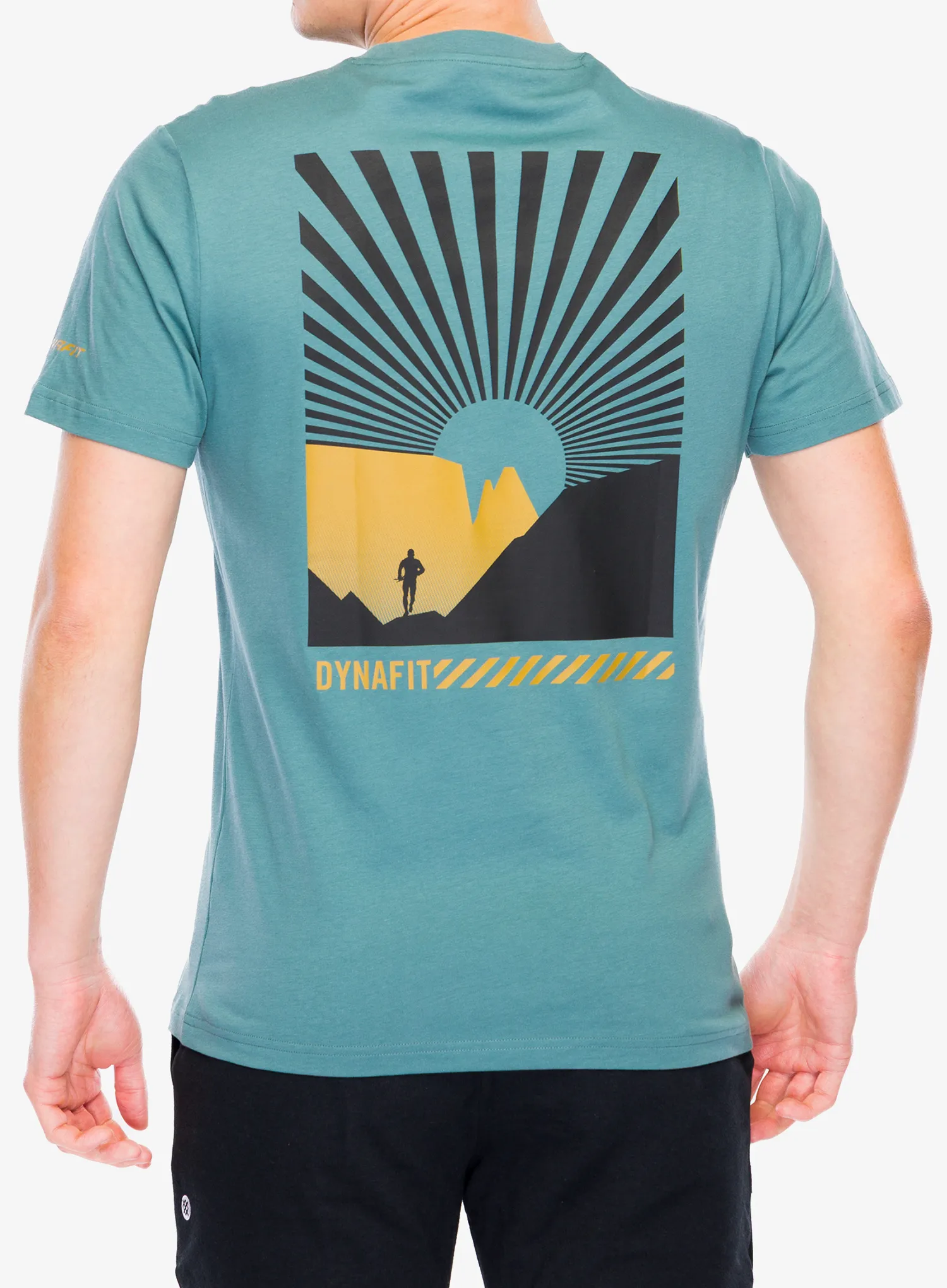 Памучна тениска Dynafit 24/7 Graphic T-Shirt - atlantic/sunrise trail